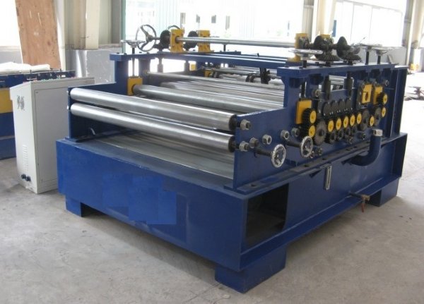 sheet metal straighting flattening machine